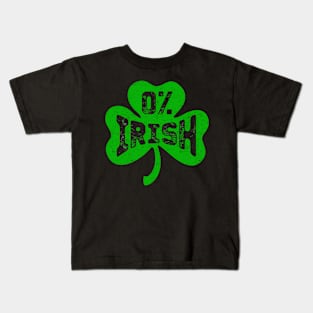 Irish St Patricks Day Shamrock Green Kids T-Shirt